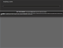 Tablet Screenshot of mybay.com